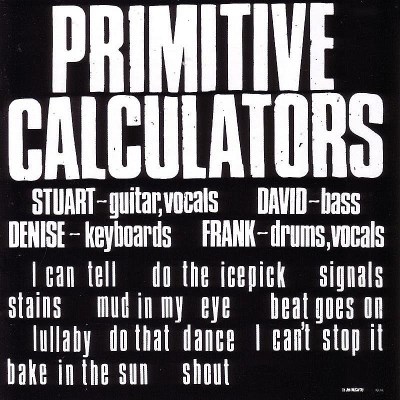 PRIMITIVE CALCULATORS/PRIMITIVE CALCULATORS